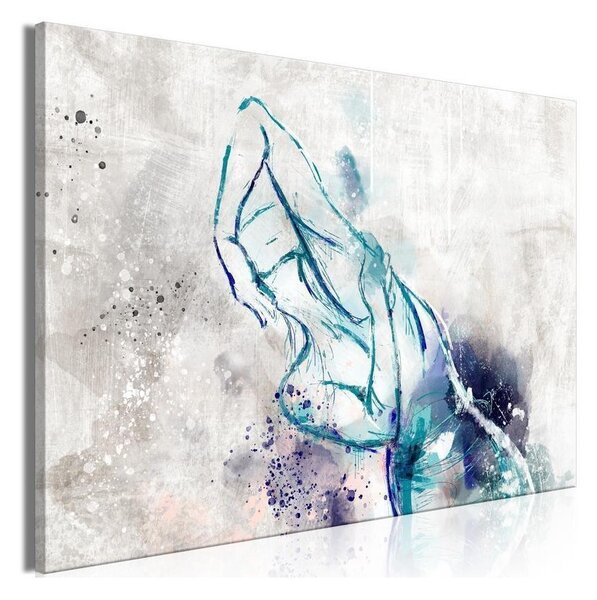 Quadro - Blue Woman (1 Part) Wide