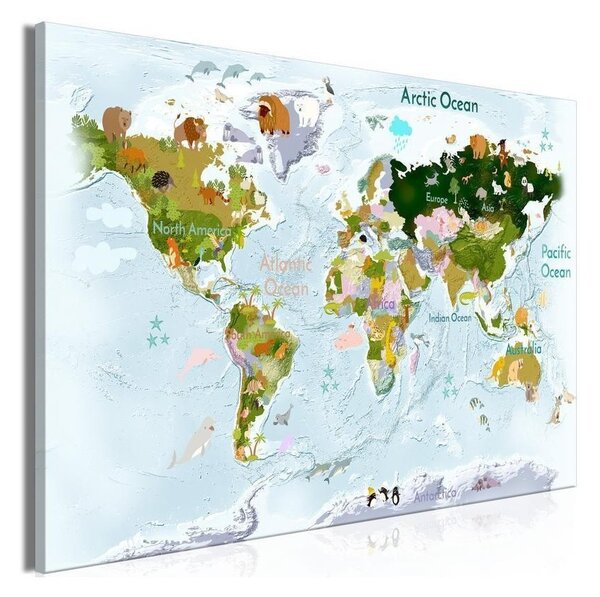 Quadro - World Animals (1 Part) Wide