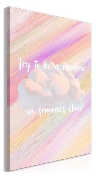 Quadro - Try to Be a Rainbow (1 Part) Vertical