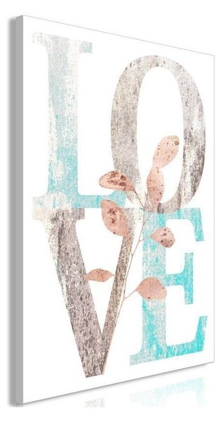 Quadro - Flourishing Letters (1 Part) Vertical