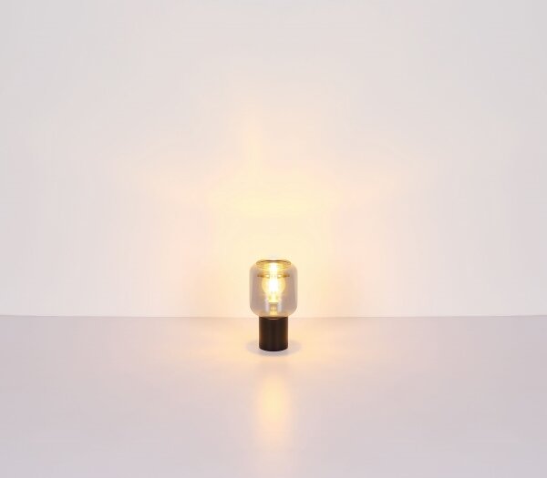 Globo 21004S - Lampada da tavolo NINJO 1xE27/40W/230V nero
