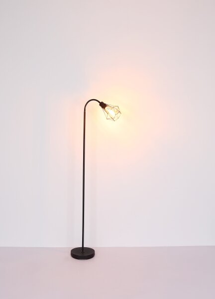 Globo 15351S - Lampada con piedistallo ISABELLA 1xE27/40W/230V