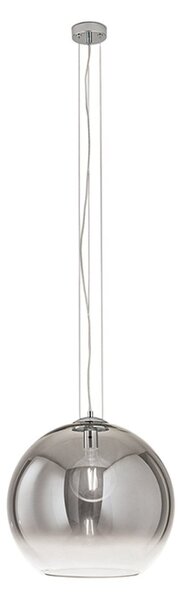 Lampadario vetro soffiato perenz planet 8526 fu 45 e27 led fumè - Perenz