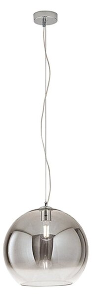 Lampadario vetro soffiato perenz planet 8524 fu 35 e27 led fumè - Perenz