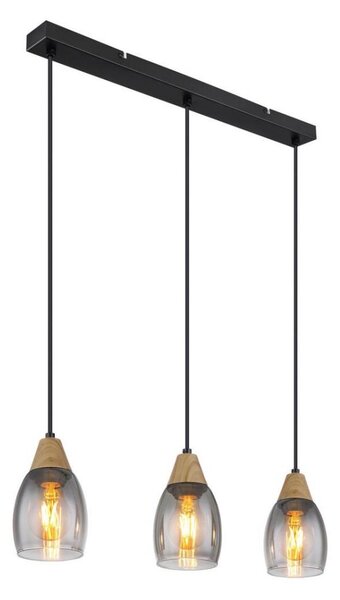 Globo 15706-3H - Lampadario a sospensione con filo REID 3xE27/15W/230V