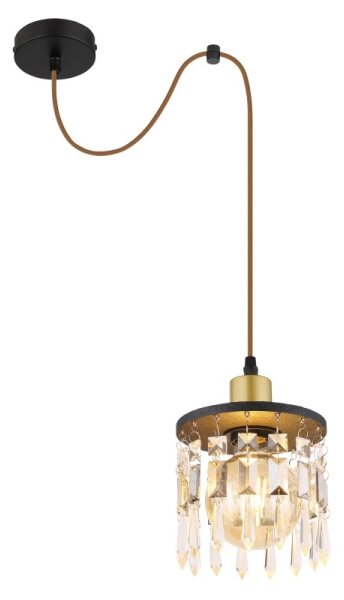 Globo 15533H - Lampadario a sospensione con filo COMMA 1xE27/40W/230V