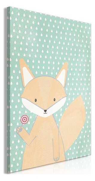 Quadro - Little Fox (1 Part) Vertical