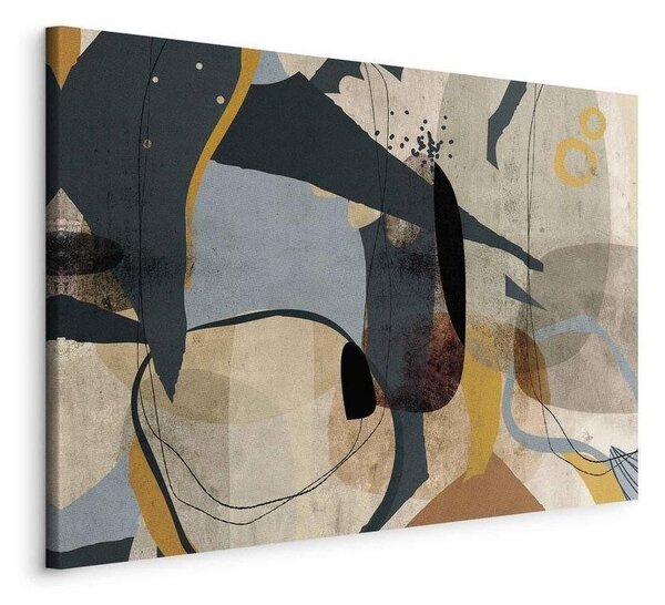 Quadro - Abstract Conglomerate (1 Part) Wide