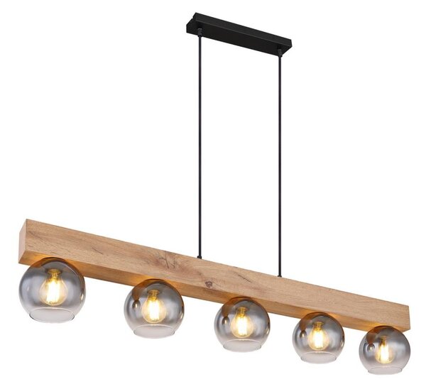 Globo 15656-5H - Lampadario a sospensione MOITAS 5xE27/40W/230V