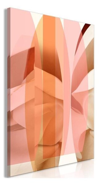 Quadro - Floral Kaleidoscope (1 Part) Vertical