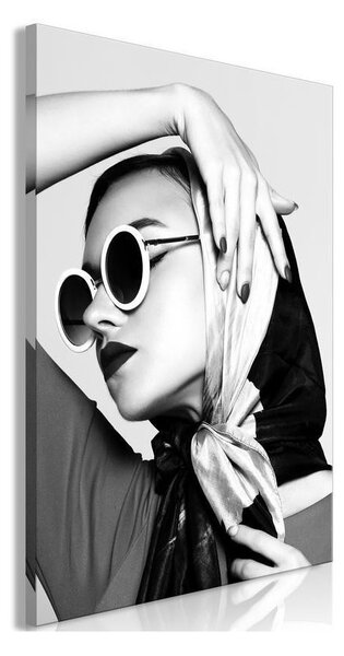 Quadro - Stylish Lady (1 Part) Vertical