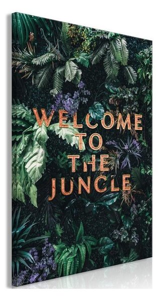 Quadro - Welcome to the Junge (1 Part) Vertical