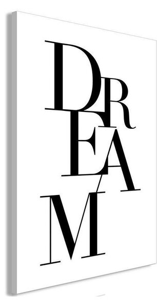 Quadro - Black Dream (1 Part) Vertical