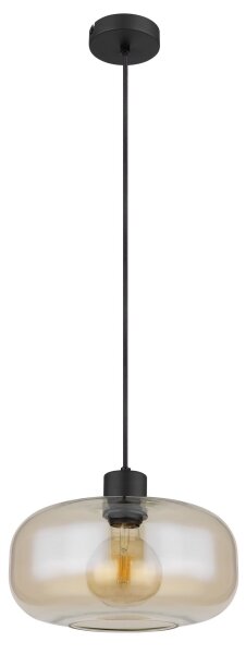Globo 15566HA - Lampadario a sospensione con filo GIUSEPPE 1xE27/40W/230V diametro 28 cm limpido