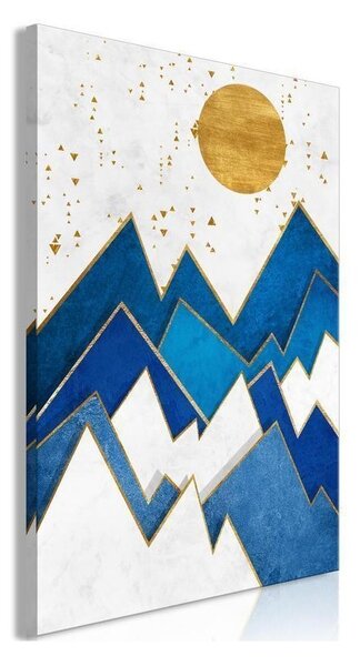 Quadro - Snowy Peaks (1 Part) Vertical