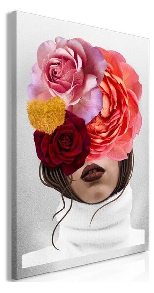 Quadro - White Turtleneck (1 Part) Vertical