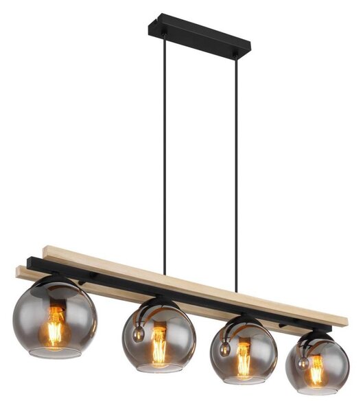 Globo 15569-4H - Lampadario a sospensione con filo CONNI 4xE27/25W/230V
