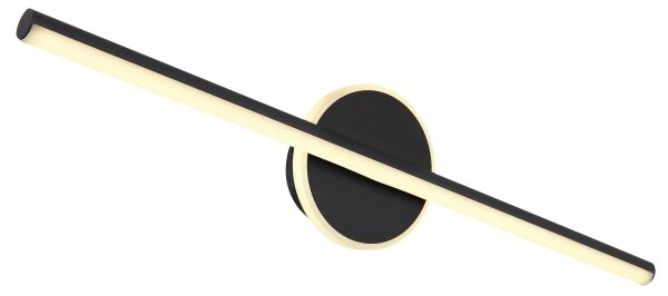 Globo 41924S - Illuminazione a LED per specchi da bagno PEPE LED/10W/230V IP44 nero