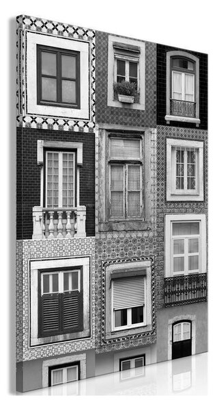 Quadro - Patterned Windows (1 Part) Vertical