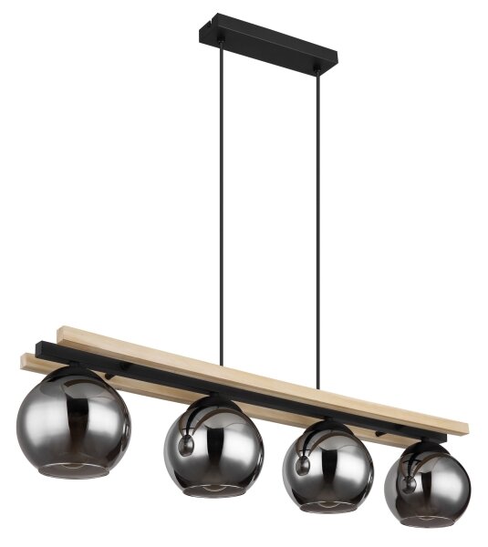 Globo 15569-4H - Lampadario a sospensione con filo CONNI 4xE27/25W/230V