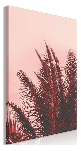 Quadro - Palm Trees at Sunset (1 Part) Vertical