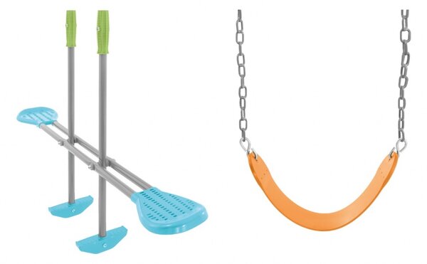 Altalena per bambini con 2 seggiolini Intex