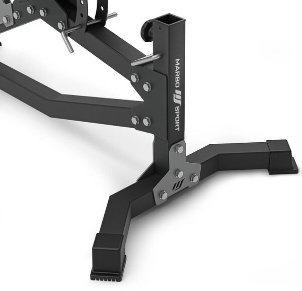 Panca fitness Marbo Sport 2.0 con 10 livelli d'inclinazione Serie Semi PRO