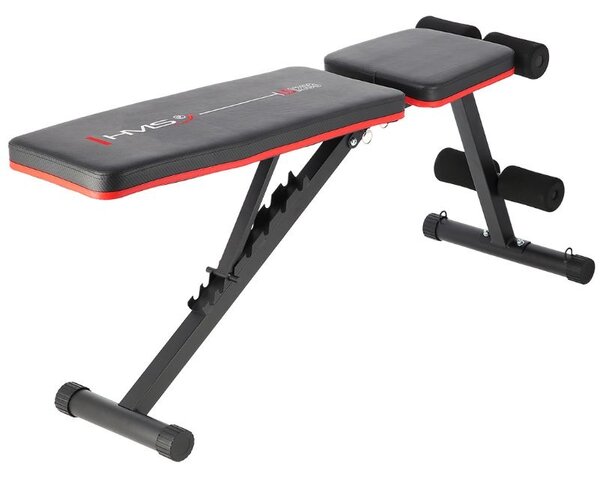 Panca fitness richiudibile con inclinazione negativa HMS
