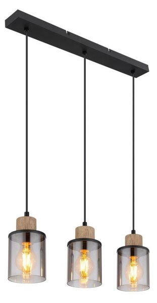 Globo 15707-3H - Lampadario a sospensione con filo REID 3xE27/15W/230V