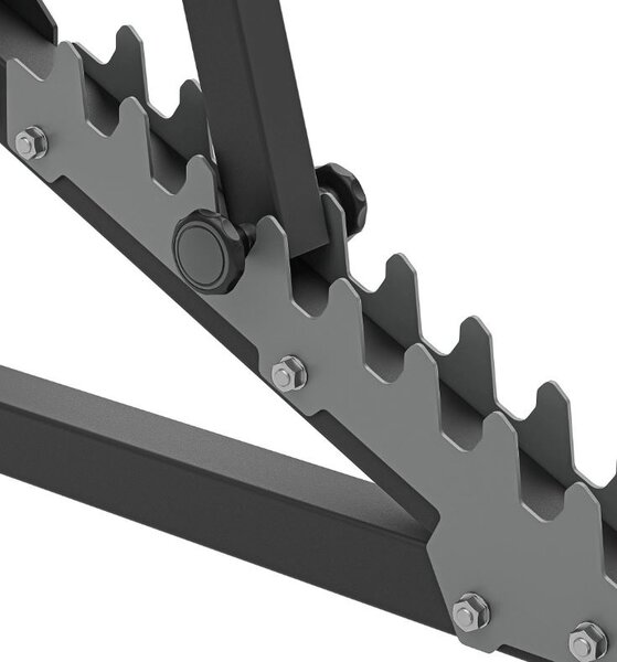 Panca fitness Marbo Sport 2.0 con 10 livelli d'inclinazione Serie Semi PRO