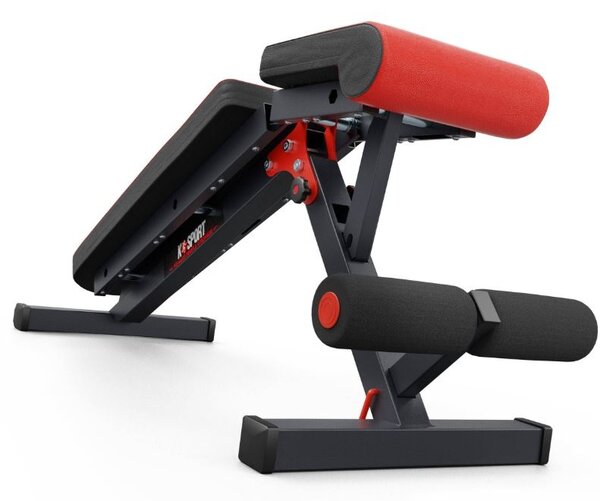 K-sport panca fitness pieghevole con inclinazione negativa