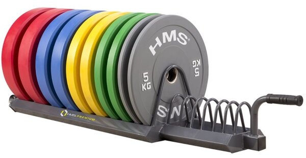 Rastrelliera a carrello porta dischi bumpers HMS