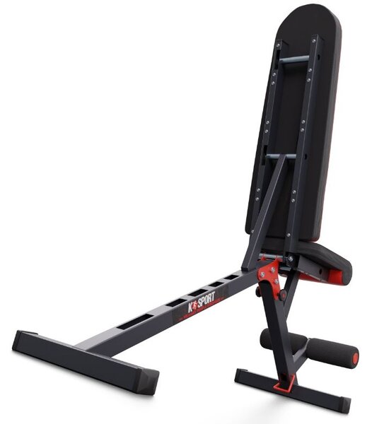 K-sport panca fitness pieghevole con inclinazione negativa