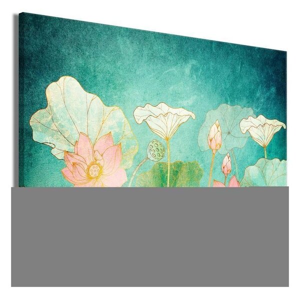 Quadro - Fairytale Flowers (1 Part) Wide