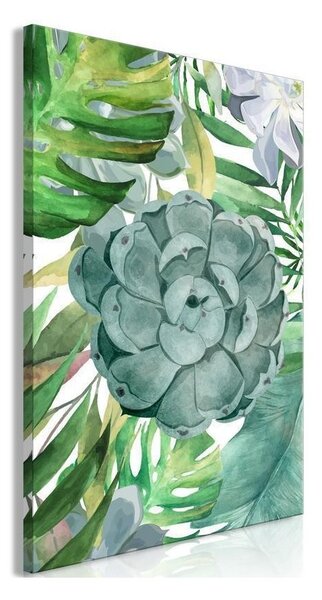 Quadro - Tropical Flora (1 Part) Vertical