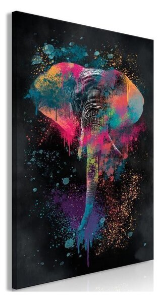 Quadro - Colourful Safari (1 Part) Vertical