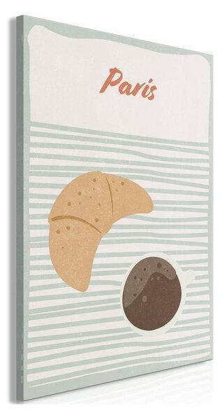 Quadro - Parisian Breakfast (1 Part) Vertical