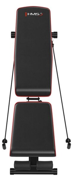 Panca pesi regolabile con elastici HMS