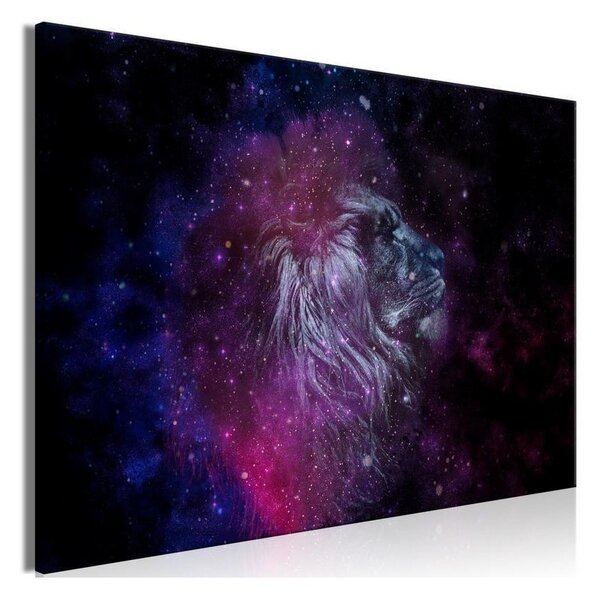 Quadro - Cosmic Lion (1 Part) Wide