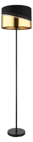 Globo 54046S - Lampada con piedistallo OR 1xE27/60W/230V diametro 35 cm nero/oro
