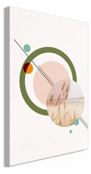 Quadro - Geometric Landscape (1 Part) Vertical