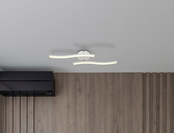 Globo 67178W - Lampadario a plafone LED TYLER LED/12W/230V bianco