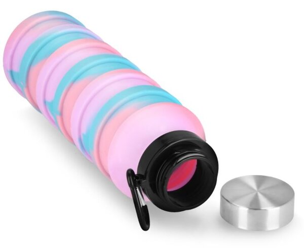Borraccia in silicone pieghevole da 500 ml
