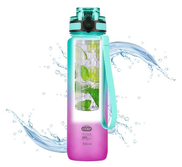 Borraccia in tritan senza BPA con infusore