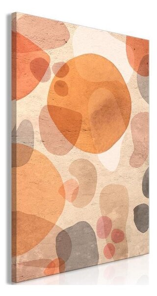 Quadro - Amber Kaleidoscope (1 Part) Vertical