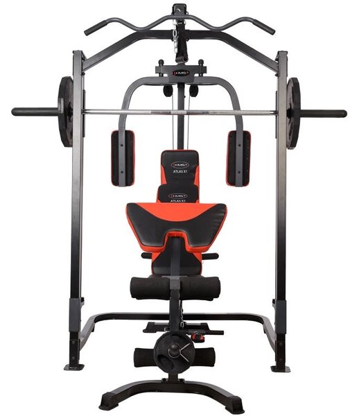 Panca stazione home gym Atlas X1 con panca fitness