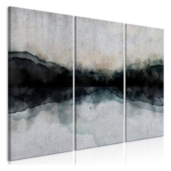 Quadro - Mountain Surface of the Lake (3 Parts)