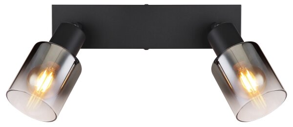Globo 54308-2 - Faretto HUBERTUS 2xE14/40W/230V