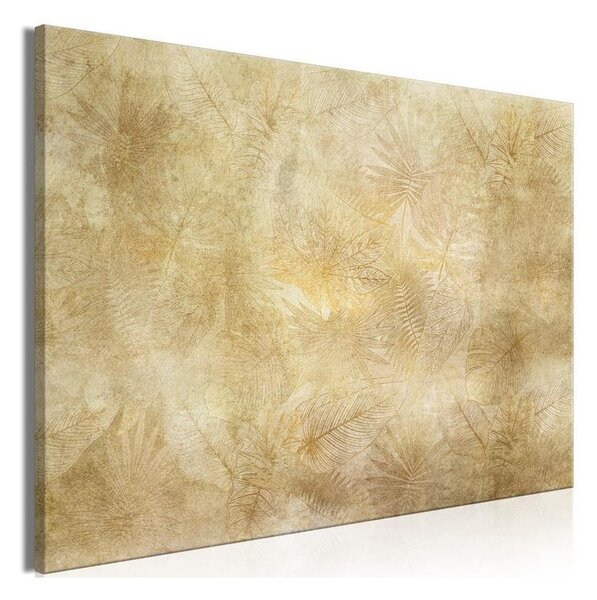 Quadro - Vintage Leaves (1 Part) Wide