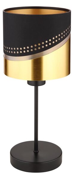 Globo 54046T - Lampada da tavolo OR 1xE27/40W/230V diametro 16 cm nero/oro
